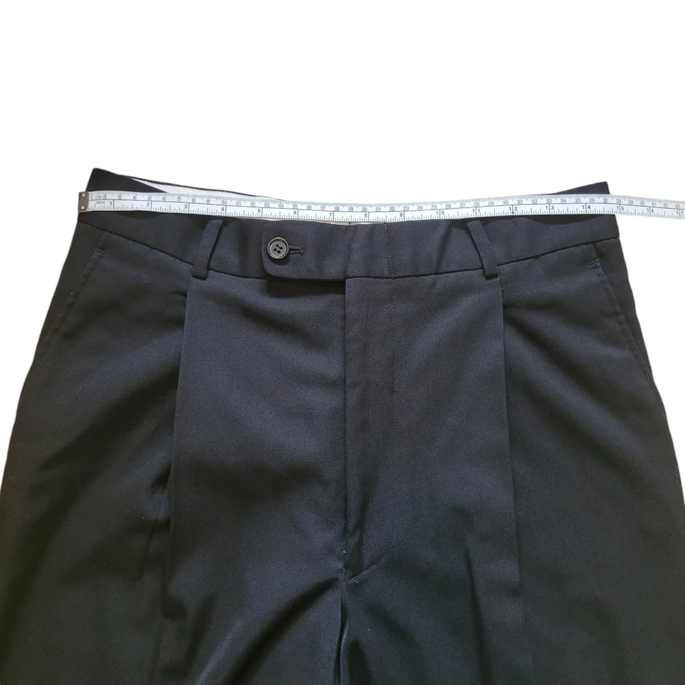 Bellissino Black Single Breast Suit Jacket & Straight Leg Trousers, Size 40L - Picture 12 of 16
